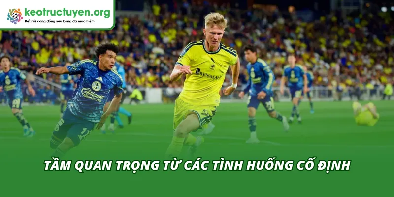 Tầm quan trọng của những tình huống trong trận Nashville SC - CF America 08/04